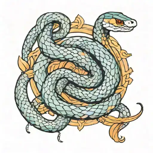 Cool Delicate Trap Snake