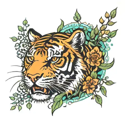 Drug Overdose Divin Nature Tiger Head