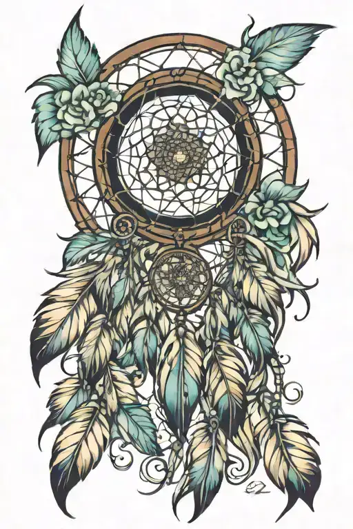 Phoneix Rising Dreamcatcher