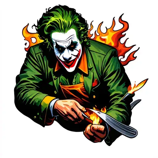 Joker Chef In Fire