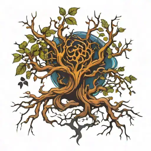 Medevil Tree Branches