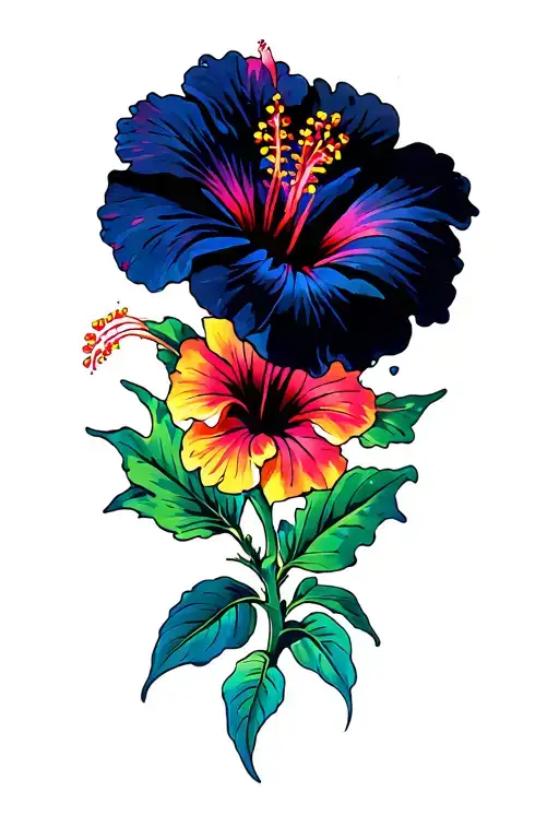 Psychedelic Hibiscus