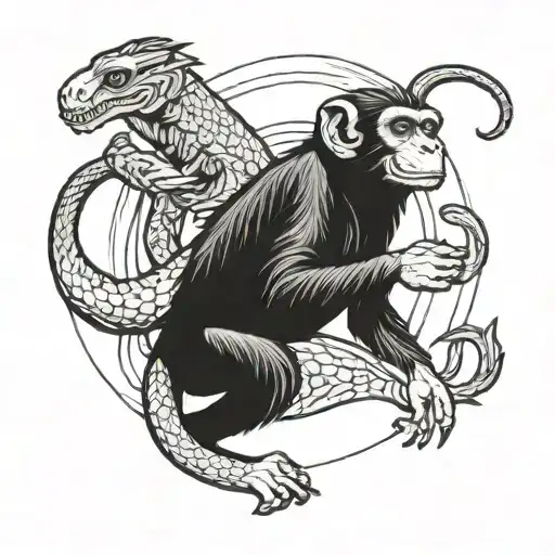 Monkey Crossed With A Scorpion With A Fish Crossed With A Rat