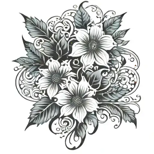 Gothic Floral Patterns