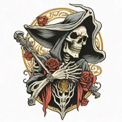 Skeleton Reaper Like