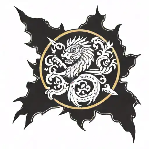 A Forearm Tattoo For The Scottish Reid Clan Crest