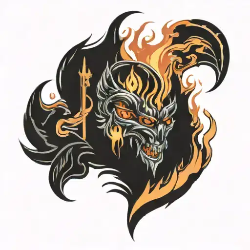 Tn9 With Fire Around The Outside