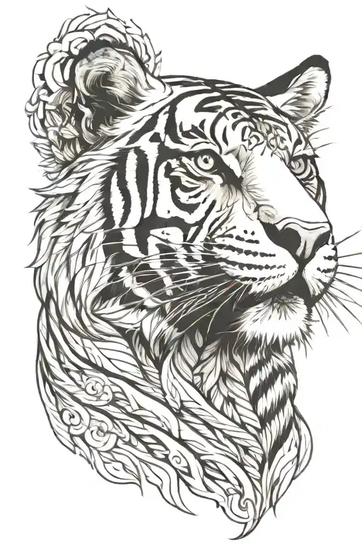 Egale Tiger Head Profile Holding