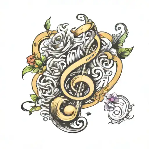 Music Note With 1-12-15 And Forever After All