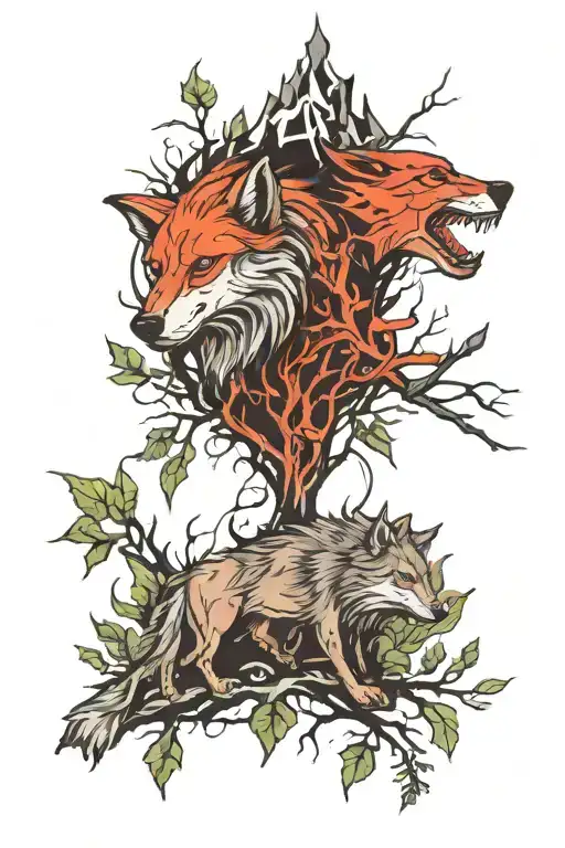 Kolovrat And The Wolf In The Forest