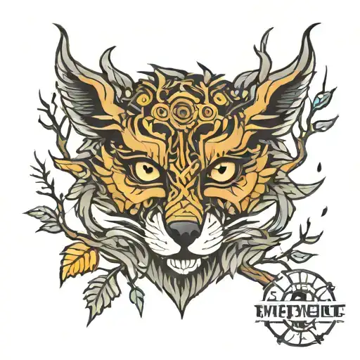 Wolf Cross Owl Forest Armor