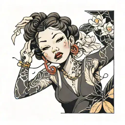 Black Woman Japanese