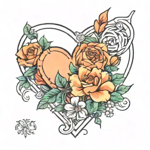 Bts Love Yourself Heart With Smeraldo Flower Blooming