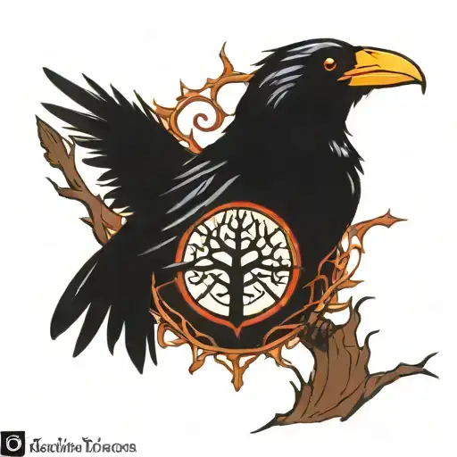 Compas Raven Tree