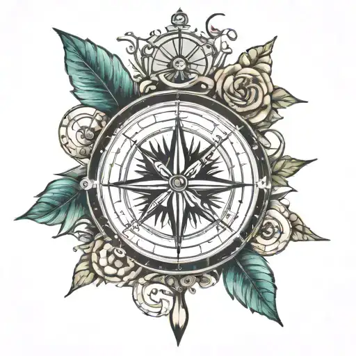 Compass And Cross Surrounded