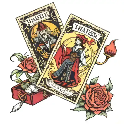 Theatre Tarot Card