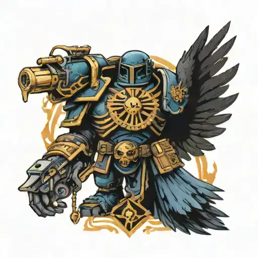 Raven Guard Space Marine Astartes Warhammer 40000