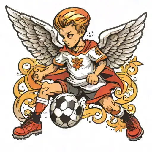 A Soccer Angel