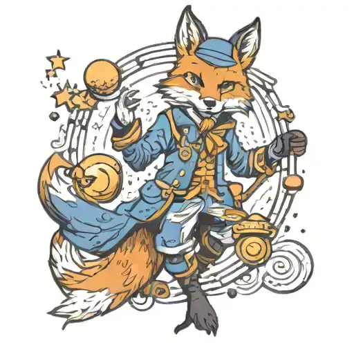 Fox Magician Cosmos Jupiter