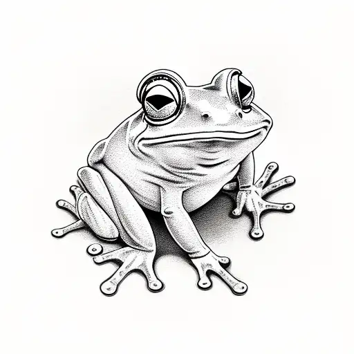 Cartoon Frog