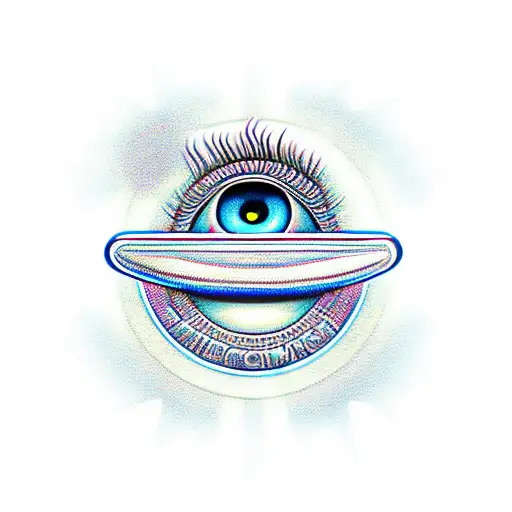 All Seeing Eye Wings Rx Drugs Money