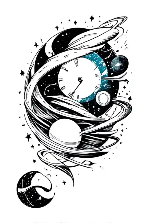 An Expanding Space Time Inner Arm Sleeve