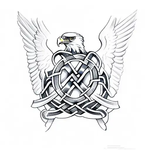 Eagle Witz Celtic Knot