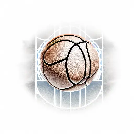 Basketball And Football Player