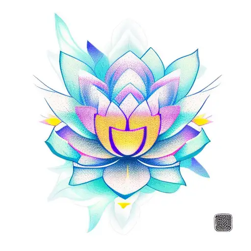 Lotus Flower And Star