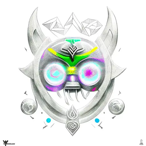 Majoras Mask With Norse Mythology