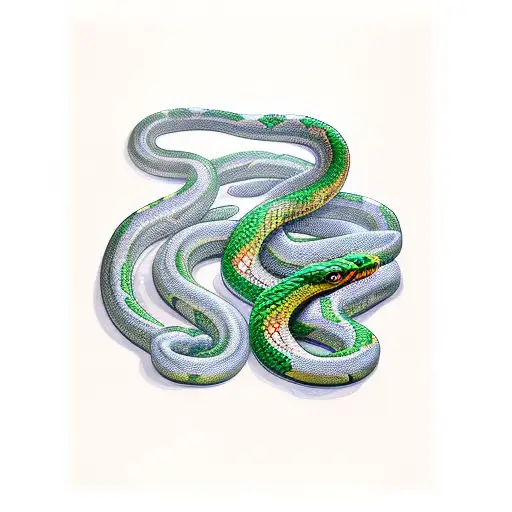 Hydra Snake In The Sleeves