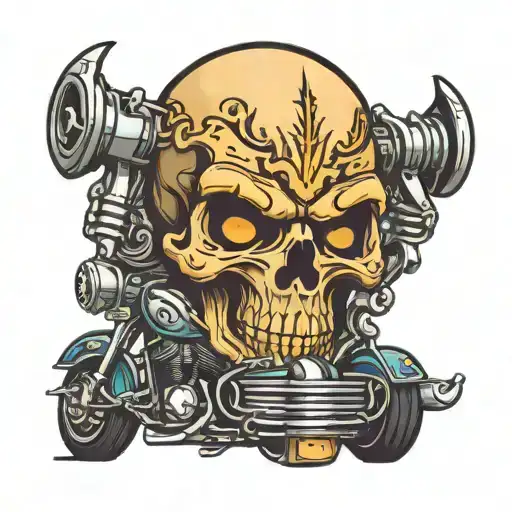 Willie G Skull Harley Davidson Harley