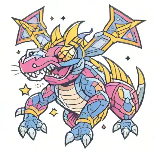Cosmic Colorful Abra Pokemon