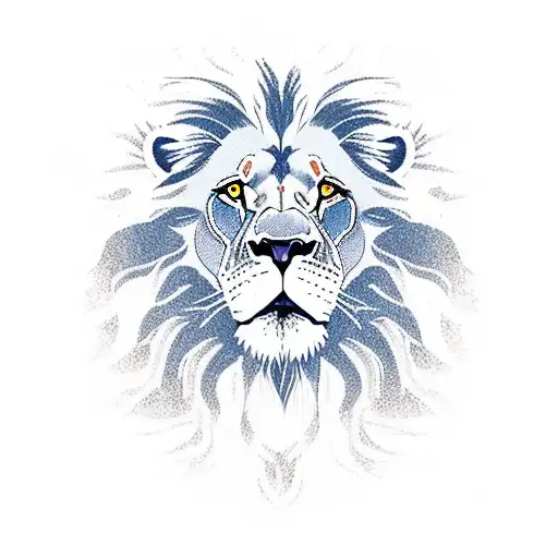 Lion Overlooking Sky