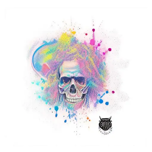 Colorful Full Leg Christian