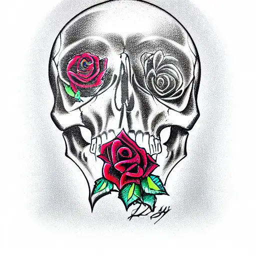 Rose Skull