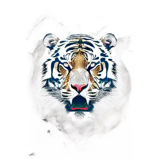 Human Tiger Skateboarding