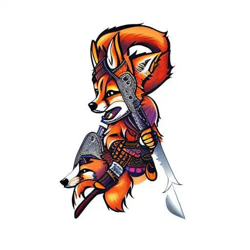 A Fox With A Sword