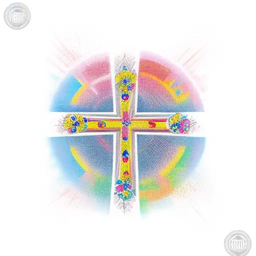 Christian Cross With Horde