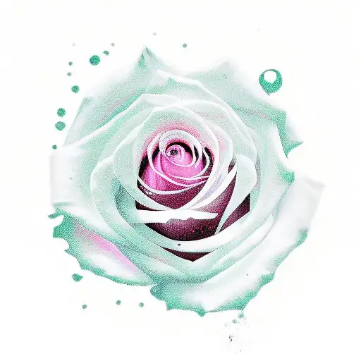Write Name Inaiyah-rose With A Picture Of A Rose