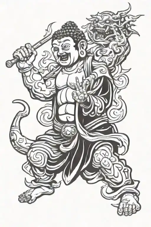 Buddha Vs Oni