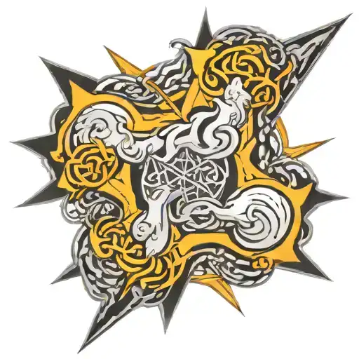 Tattoo Of Fightstar's 2006 Album Grand Unification Album Cover