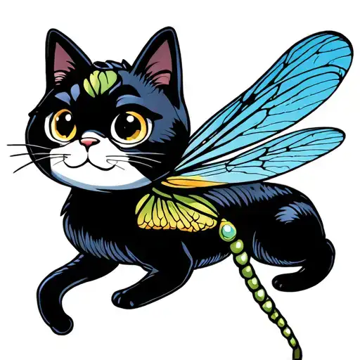 Dragonfly Cat