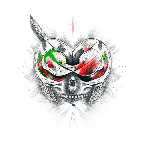 Warrior Black And Ree