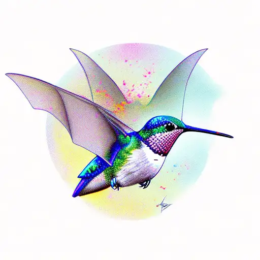 Hummingbird And Bat