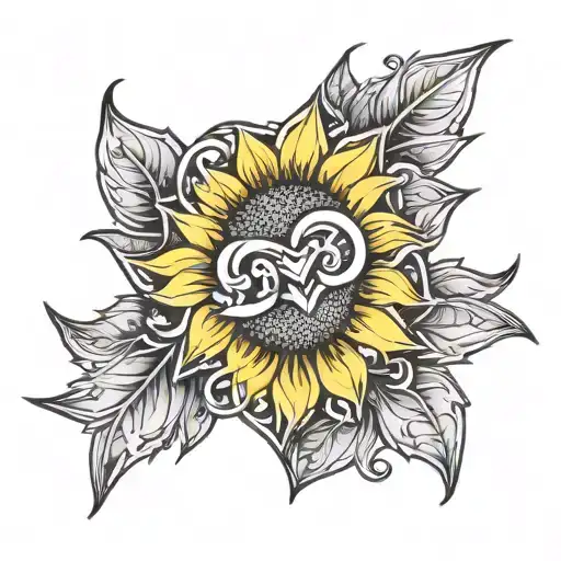 Western Sunflower Heart