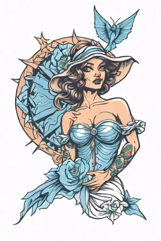 Rays In The Female Breast