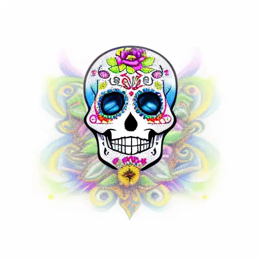 Sugar Skull Full Color