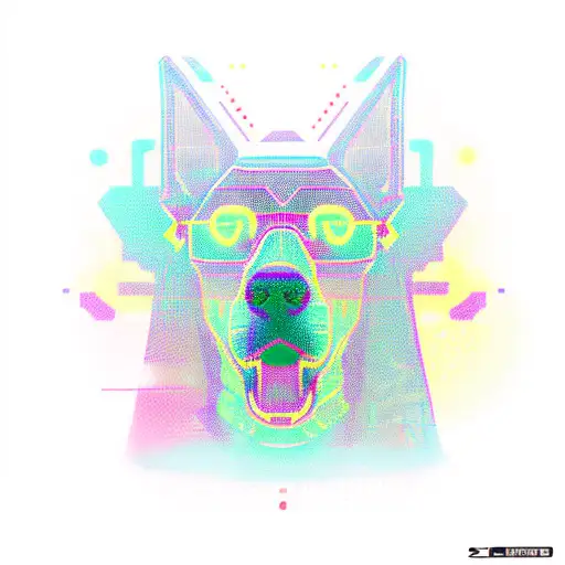 Dobermann Cyberpunk