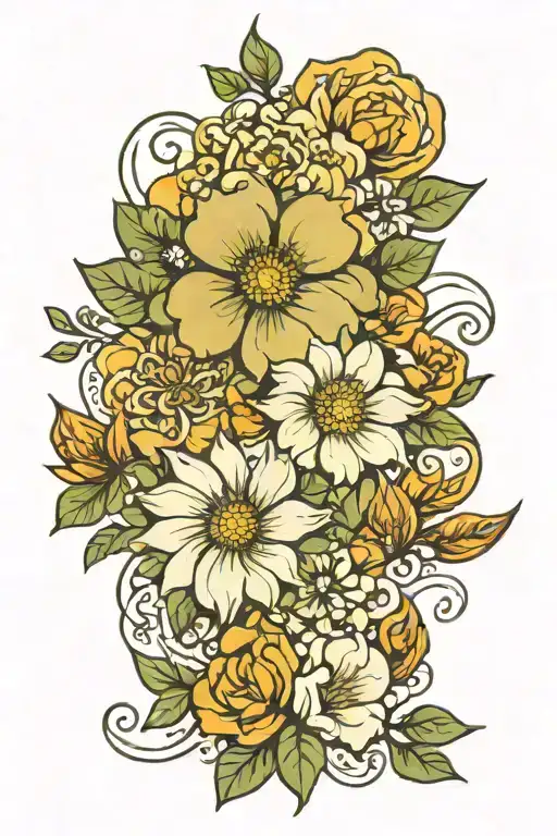 Flowers Quote Surrounded